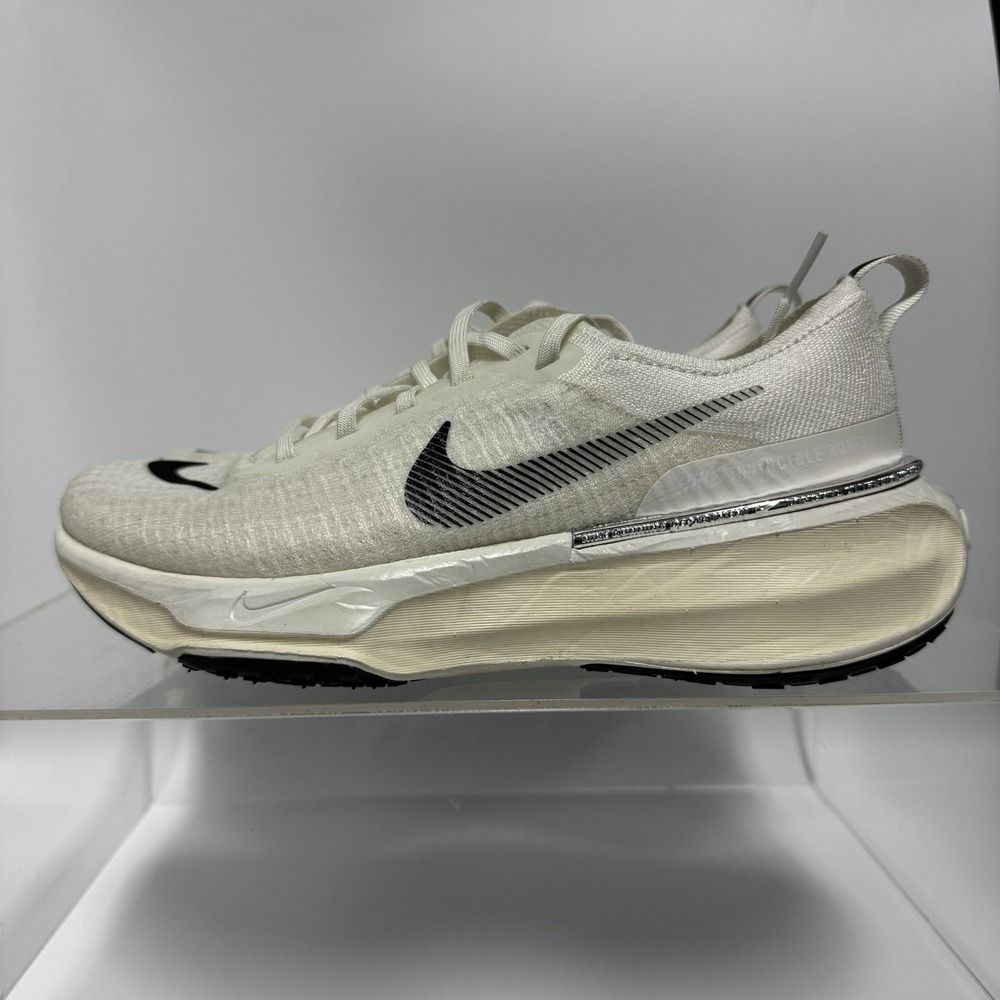 Nike ZoomX Invincible Run 3 Summit White Black Sail DR2660-102 Women's Size 8